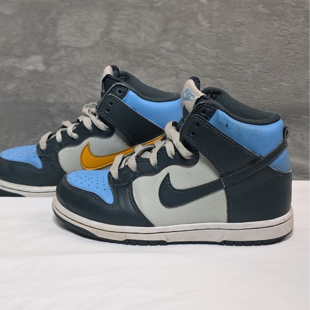Nike Dunk High PS "Deep Jungle University Gold" Size 13C DD2314-300